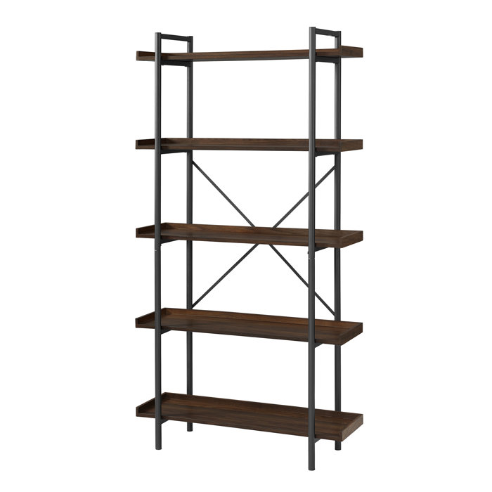 Three Posts Jessica 173cm H x 92cm W Steel Standard Bookcase & Reviews Wayfair.co.uk